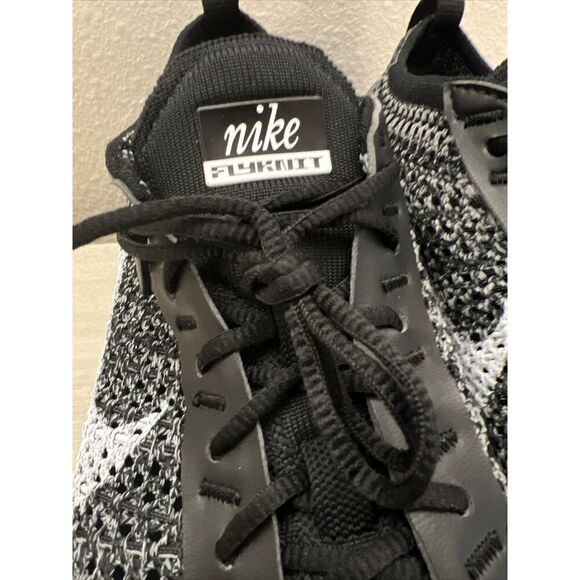 Nike DJ6106-001 Men’s Sz 7 Women Sz 8.5 Air Max Flyknit Racer Black - Picture 8 of 11